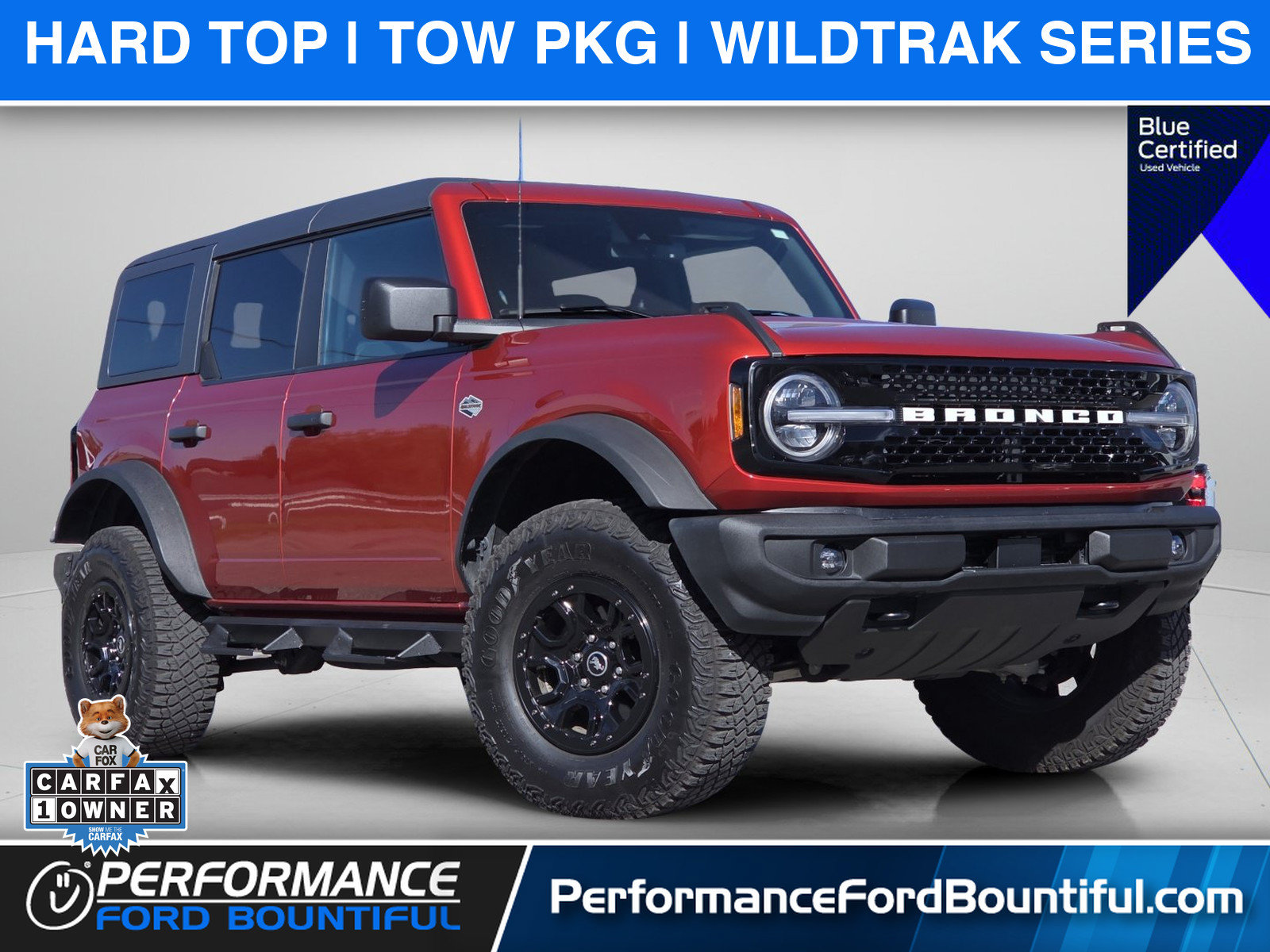 Certified 2022 Ford Bronco Wildtrak