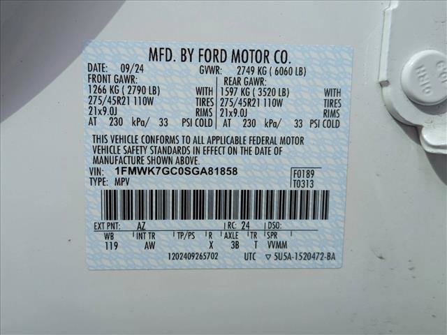 Certified 2025 Ford Explorer ST RWD image 23