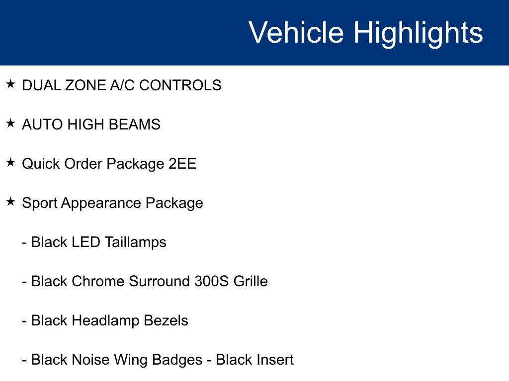 Used 2021 Chrysler 300 Touring w/ Sport Appearance Package image 8