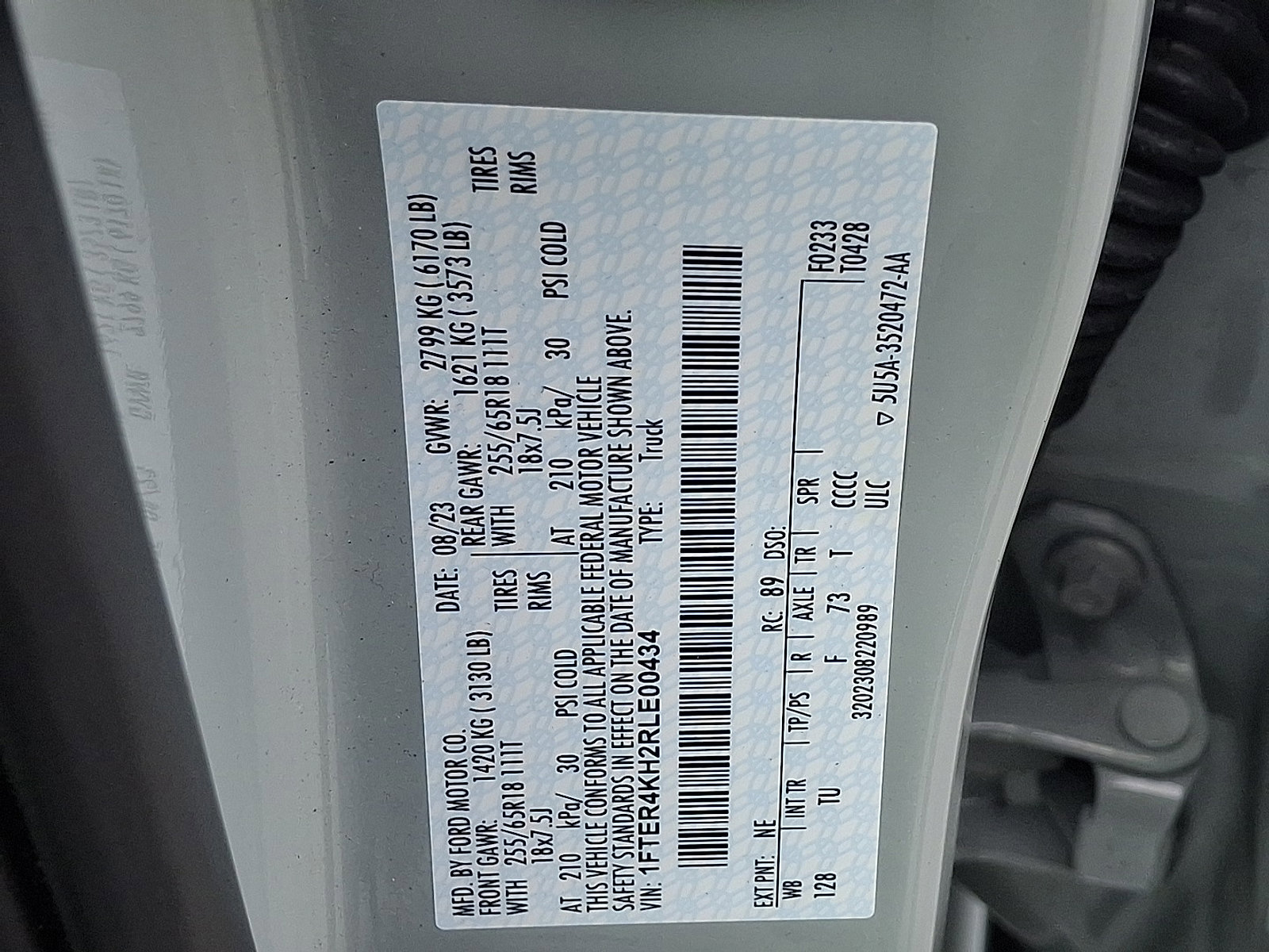 Certified 2024 Ford Ranger Lariat w/ FX4 Off-Road Package image 27