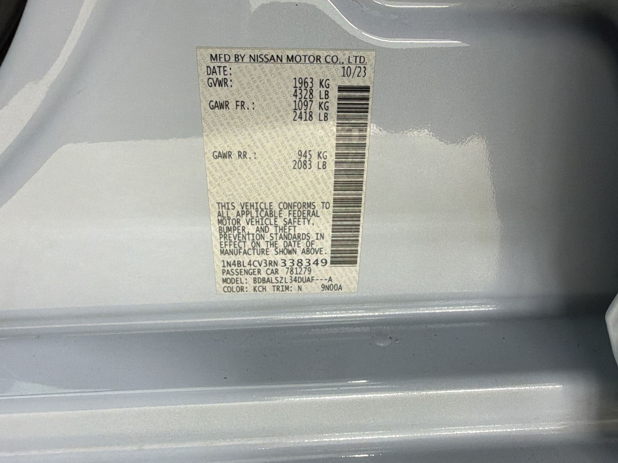 Used 2024 Nissan Altima 2.5 SR w/ SR Premium Package FWD image 25