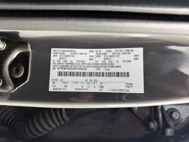 Certified 2018 Ford F150 Lariat w/ Equipment Group 502A Luxury AWD/4WD image 27
