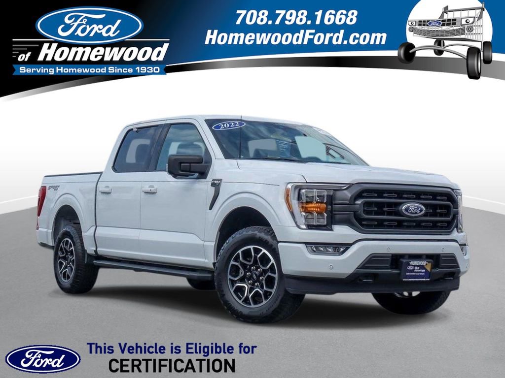Certified 2022 Ford F150 XLT w/ Equipment Group 302A High