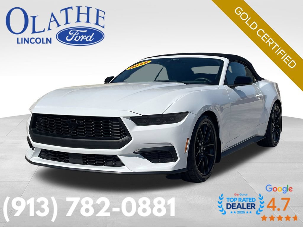 Certified 2025 Ford Mustang Convertible w/ Mustang Nite Pony Package