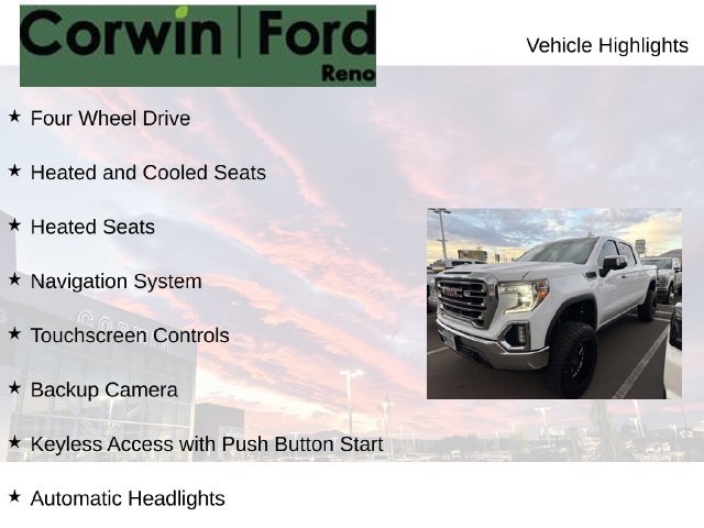 Used 2020 GMC Sierra 1500 SLT w/ SLT Premium Package AWD/4WD image 8