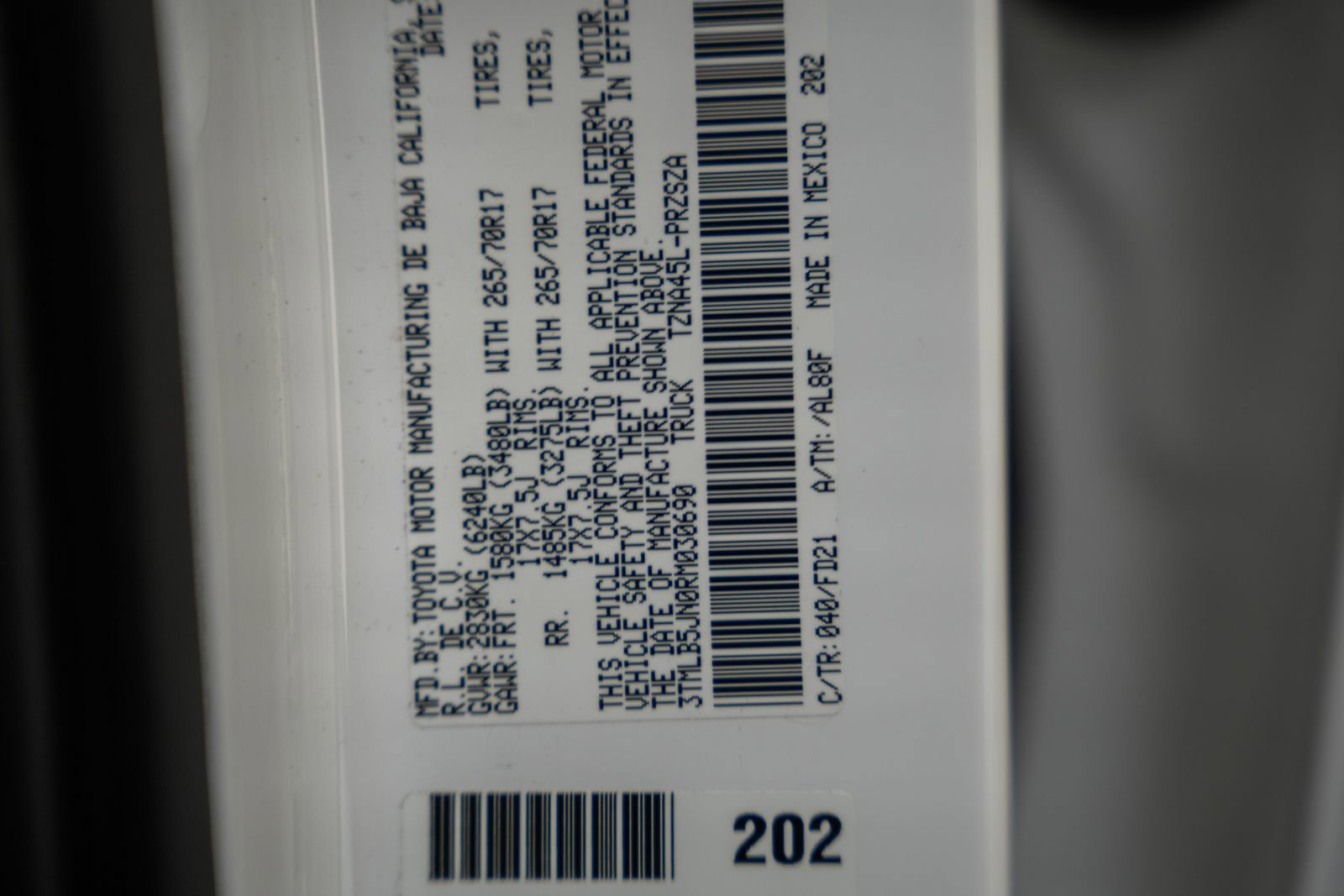 Used 2024 Toyota Tacoma TRD Off-Road image 49