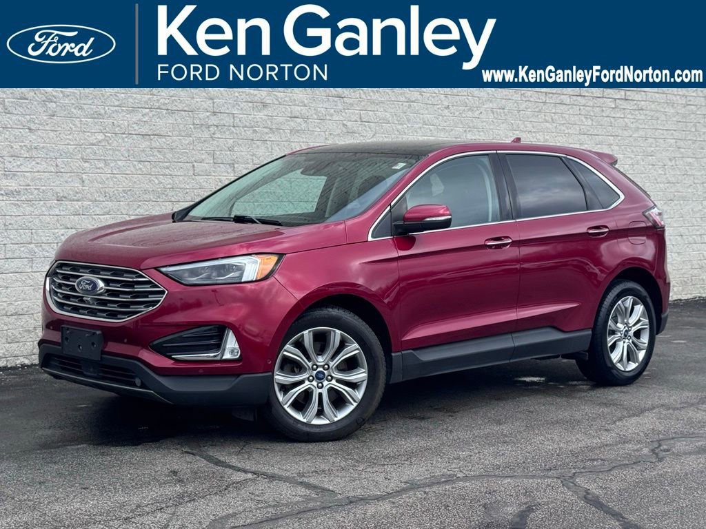 Certified 2019 Ford Edge Titanium w/ Equipment Group 301A image 7