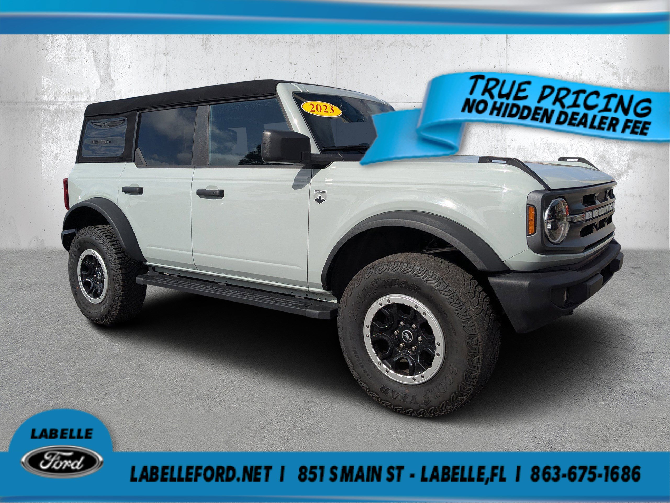 Certified 2023 Ford Bronco Big Bend w/ Sasquatch Package
