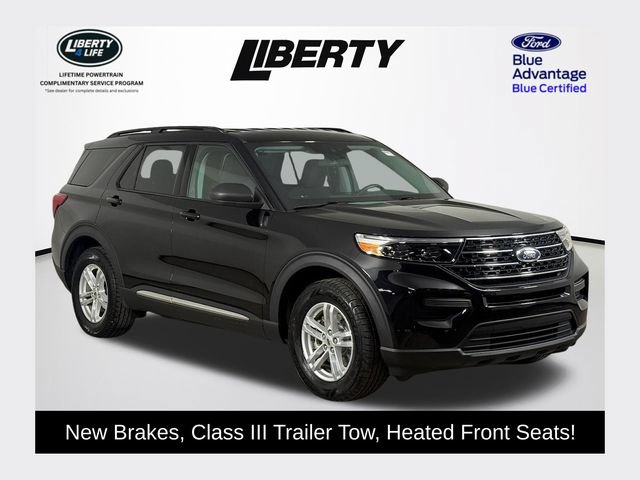 Certified 2021 Ford Explorer XLT w/ Class III Trailer Tow Package AWD/4WD 360° Tour