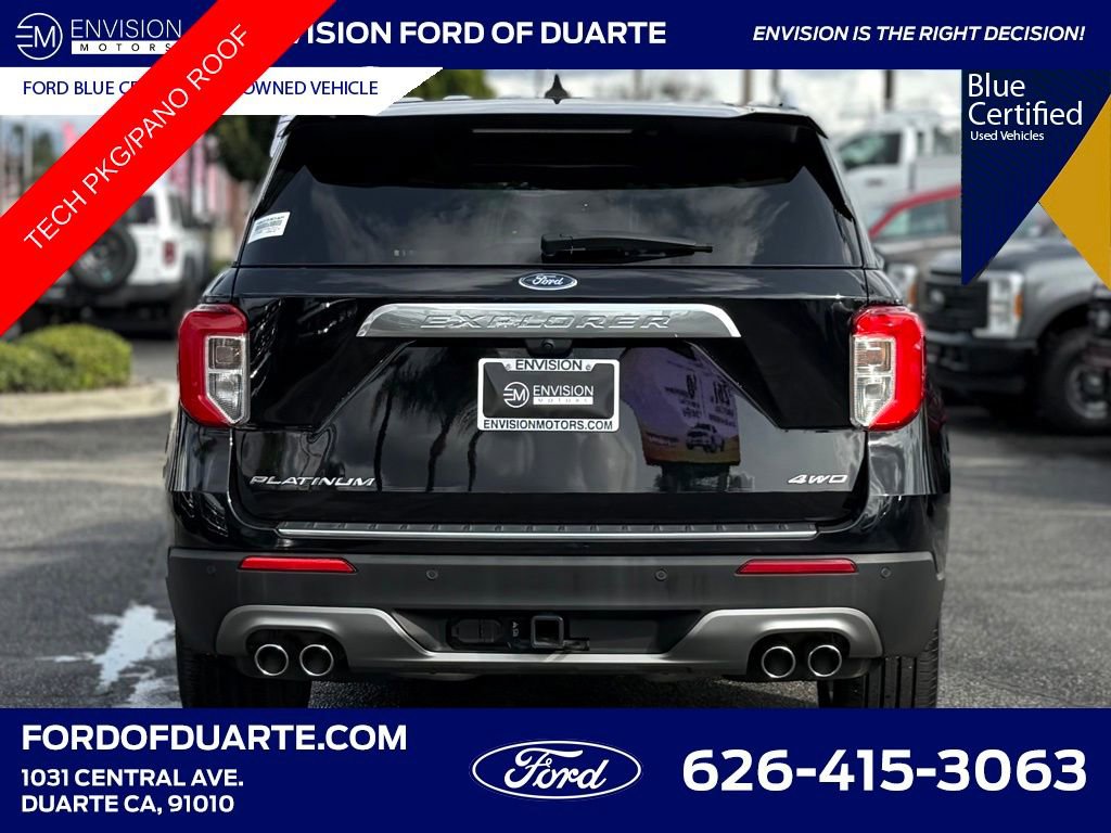 Certified 2023 Ford Explorer Platinum w/ Technology Package AWD/4WD image 7