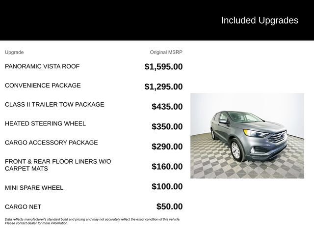 Certified 2022 Ford Edge SEL w/ Convenience Package image 9