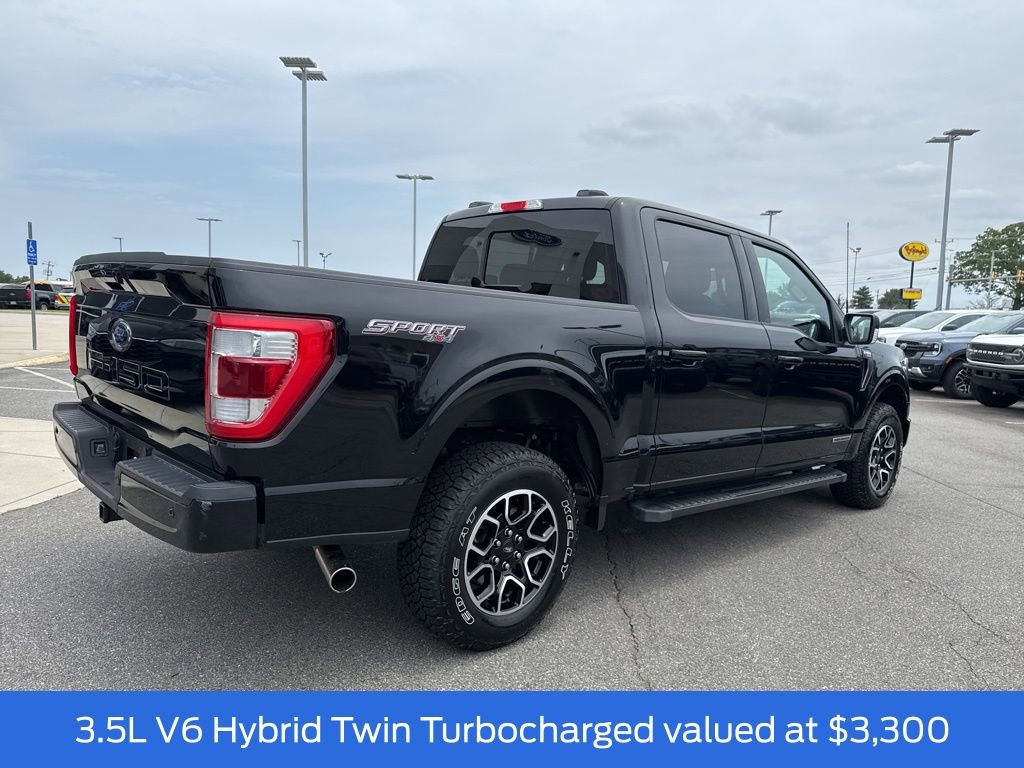 Certified 2022 Ford F150 Lariat w/ Equipment Group 502A High image 3