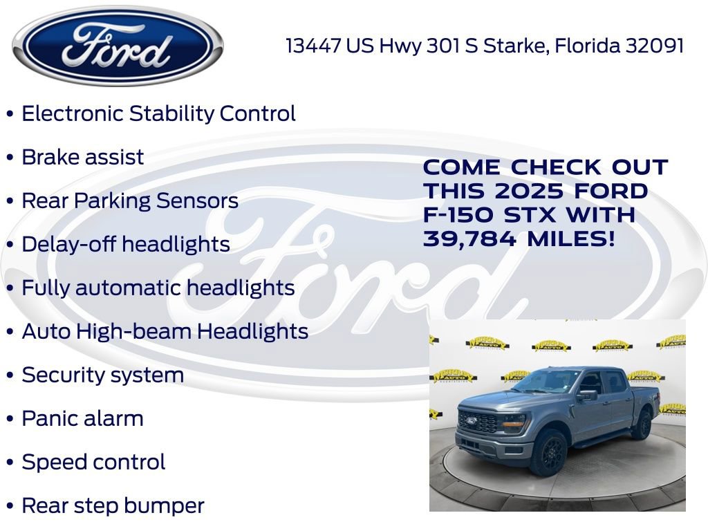 Certified 2025 Ford F150 STX AWD/4WD image 32