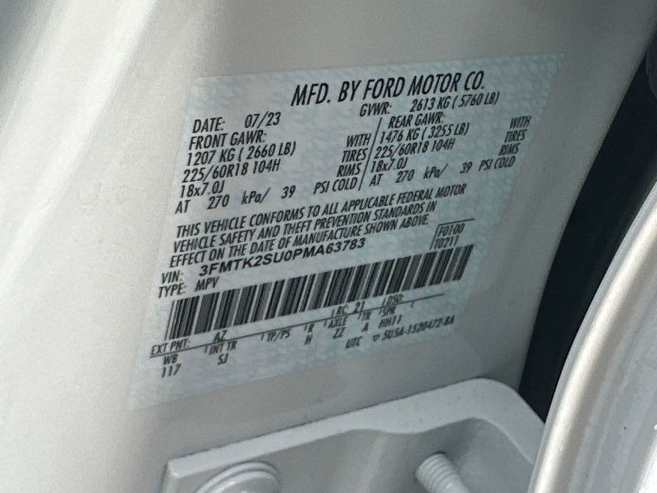 Certified 2023 Ford Mustang Mach-E California Route 1 AWD/4WD image 35
