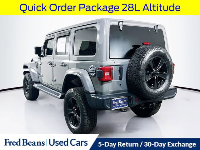 Used 2020 Jeep Wrangler Unlimited Sahara image 3