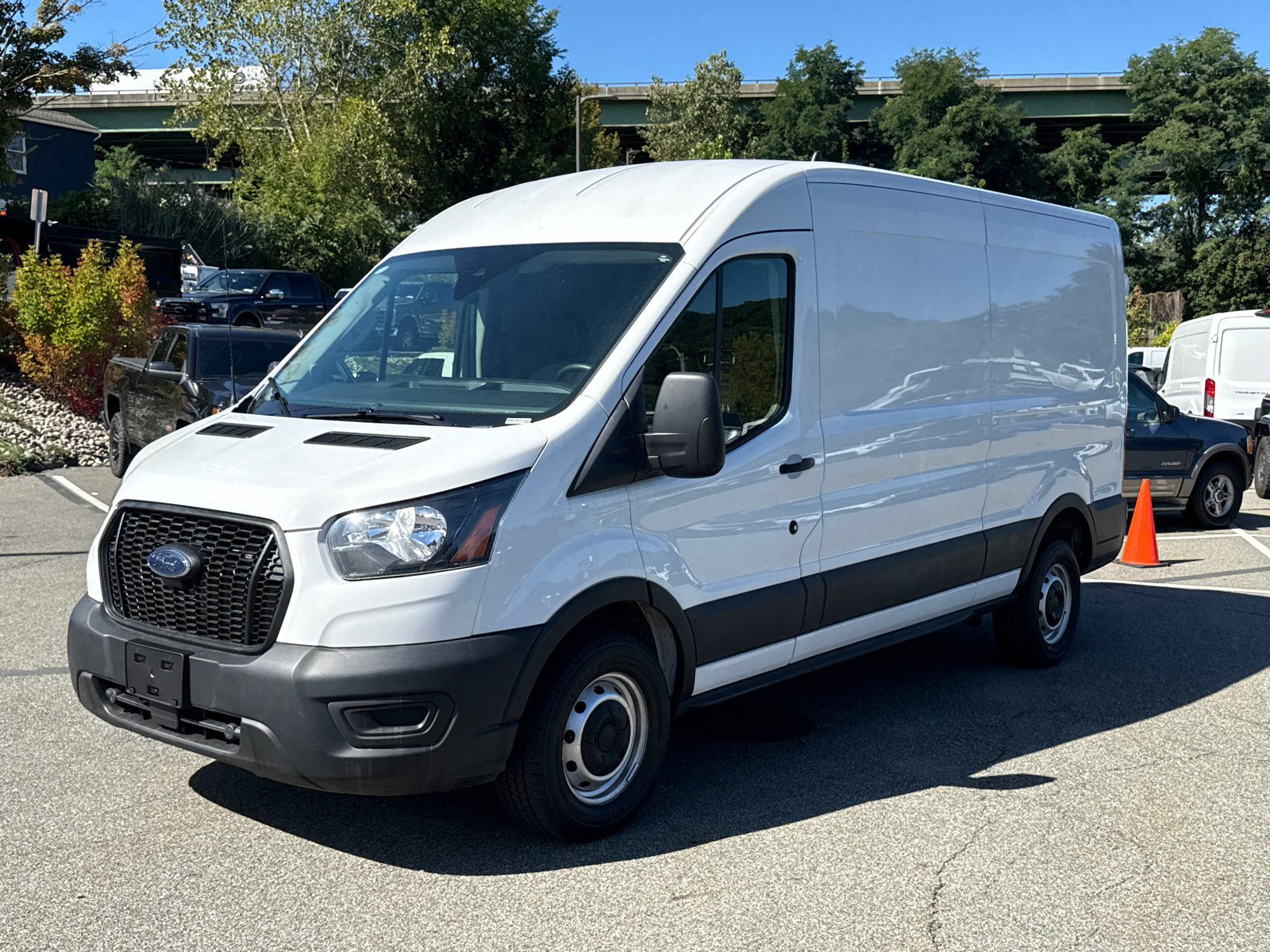 Certified 2025 Ford Transit 250 148 Medium Roof RWD image 3