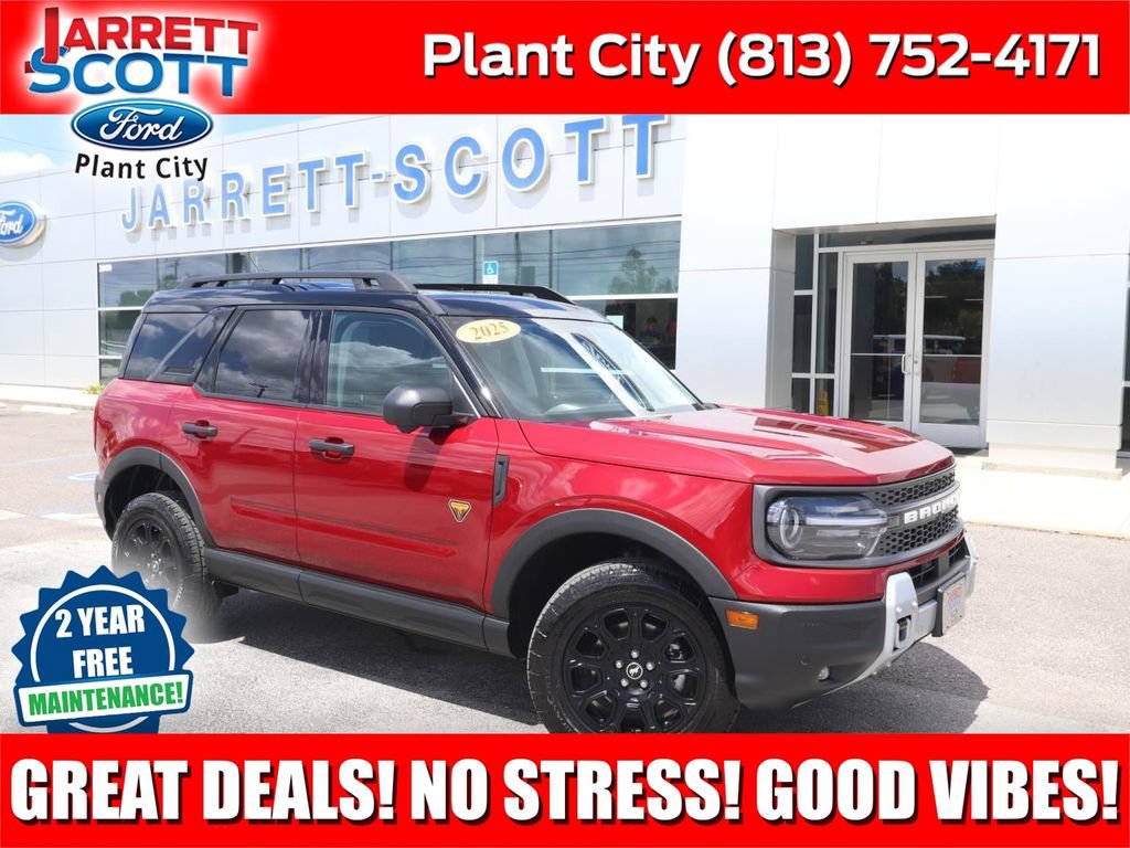 Certified 2025 Ford Bronco Sport Badlands AWD/4WD video 1
