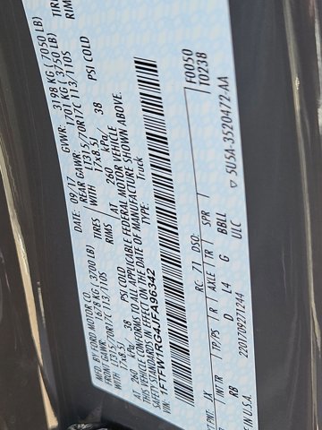 Certified 2018 Ford F150 Raptor w/ Equipment Group 802A Luxury image 26