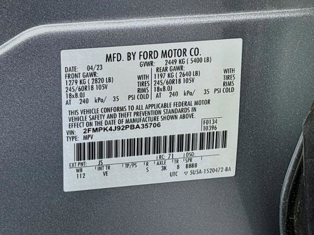 Certified 2023 Ford Edge SEL AWD/4WD image 30