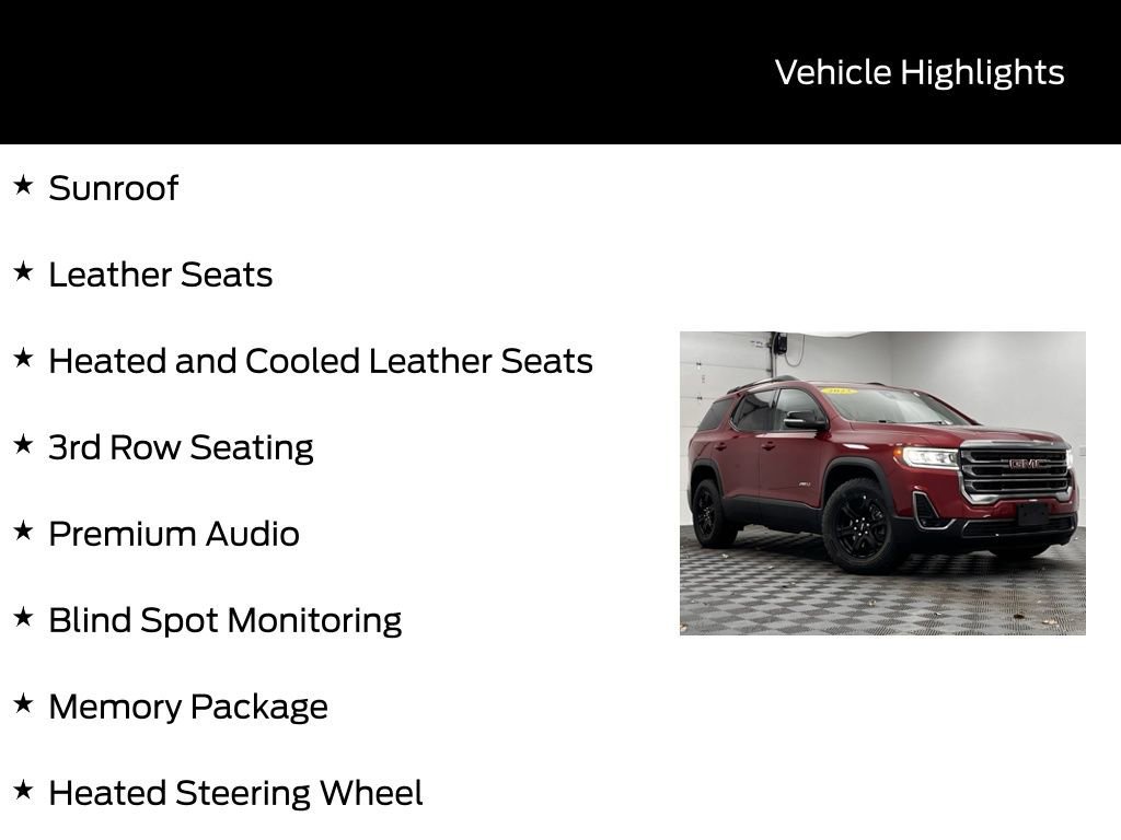 Used 2023 GMC Acadia AT4 w/ Preferred Package image 13
