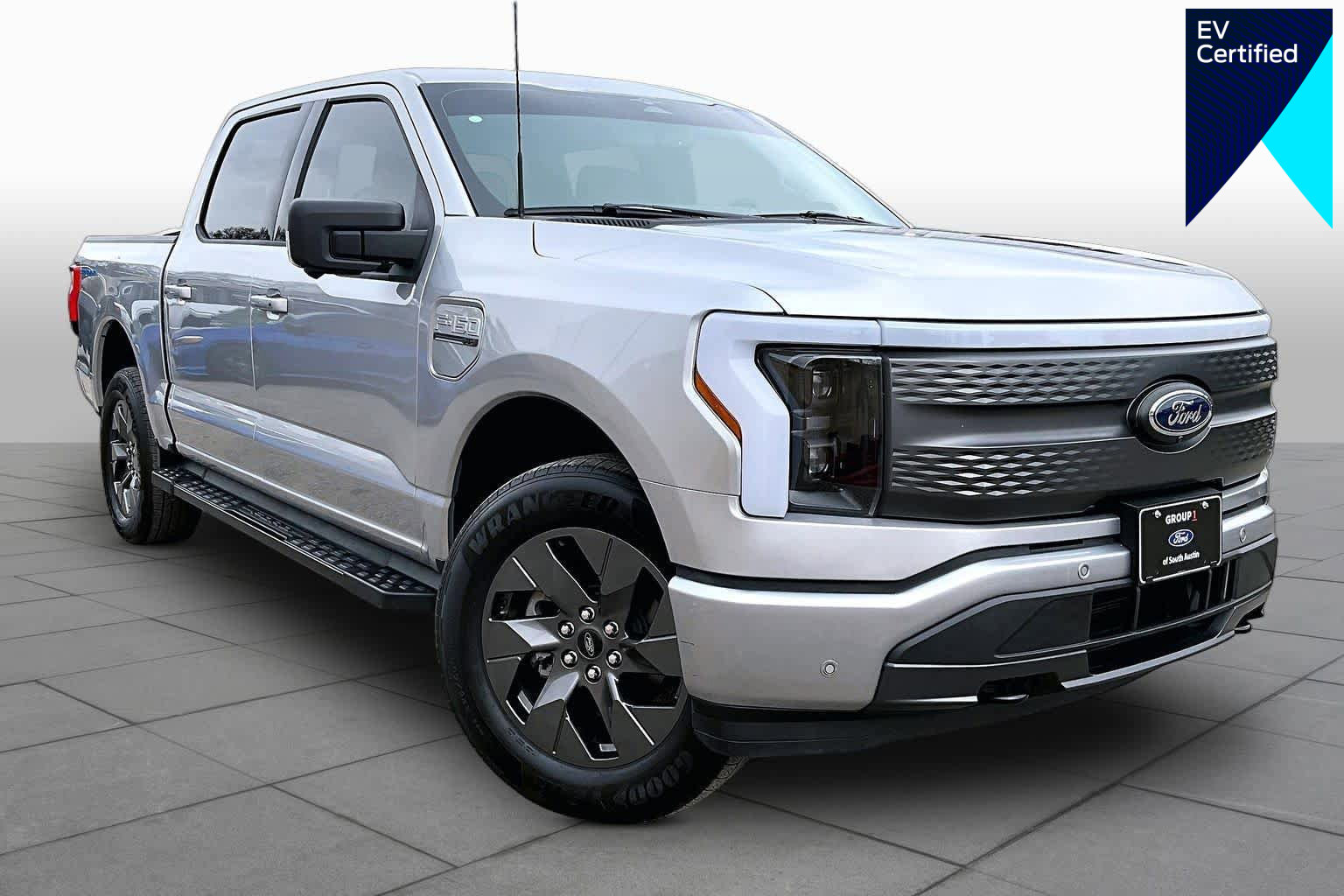 Certified 2023 Ford F150 Lightning XLT w/ Equipment Group 312A High image 1