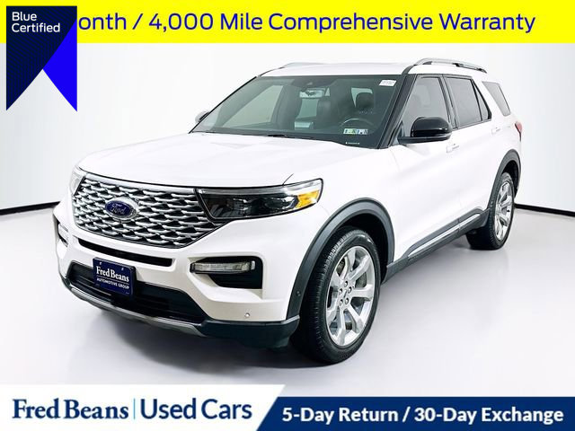 Certified 2020 Ford Explorer Platinum w/ Premium Technology Package