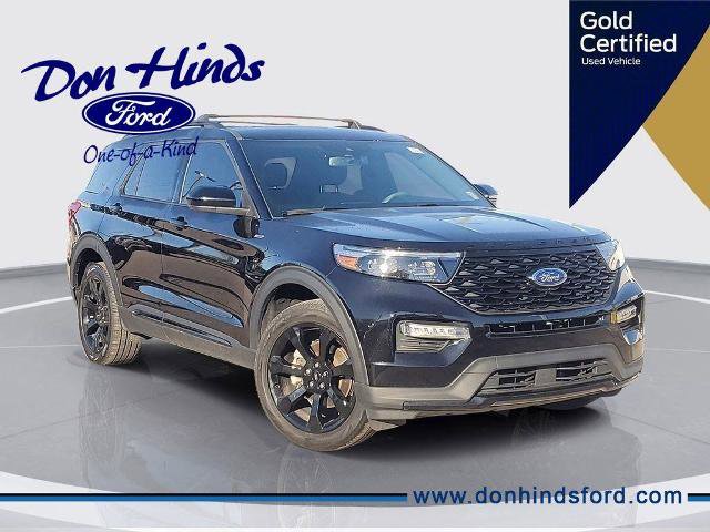 Certified 2023 Ford Explorer ST-Line w/ Class IV Trailer Tow Package