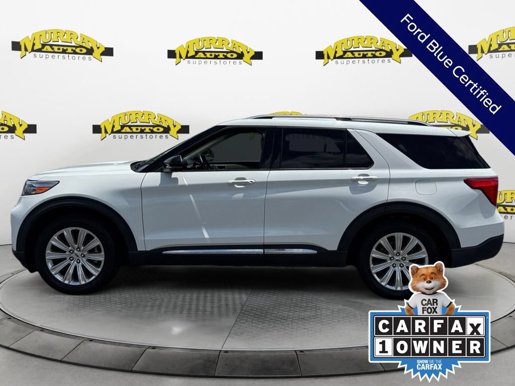 Certified 2022 Ford Explorer Limited w/ Equipment Group 301A RWD image 3
