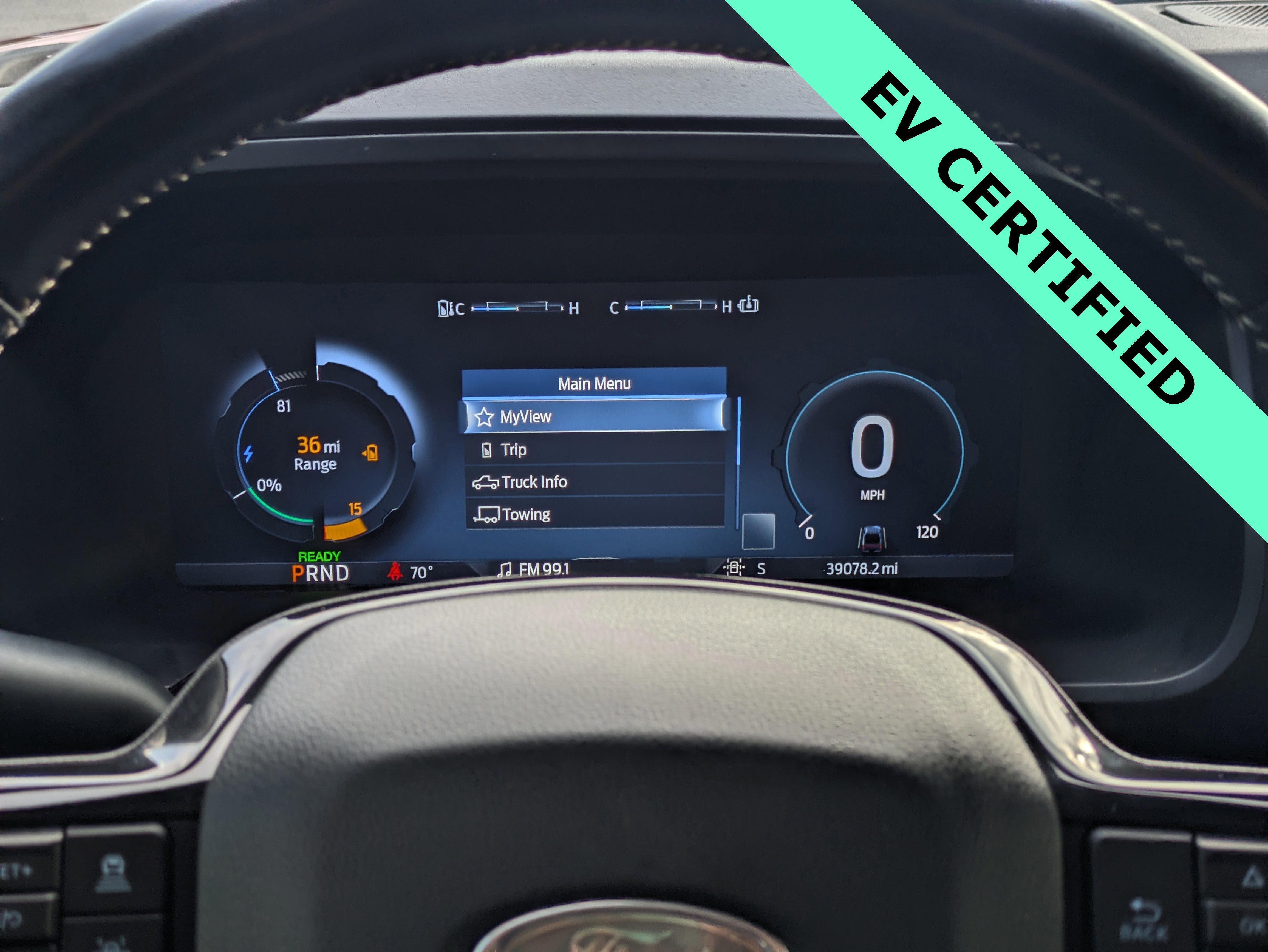 Certified 2023 Ford F150 Lightning Platinum image 29