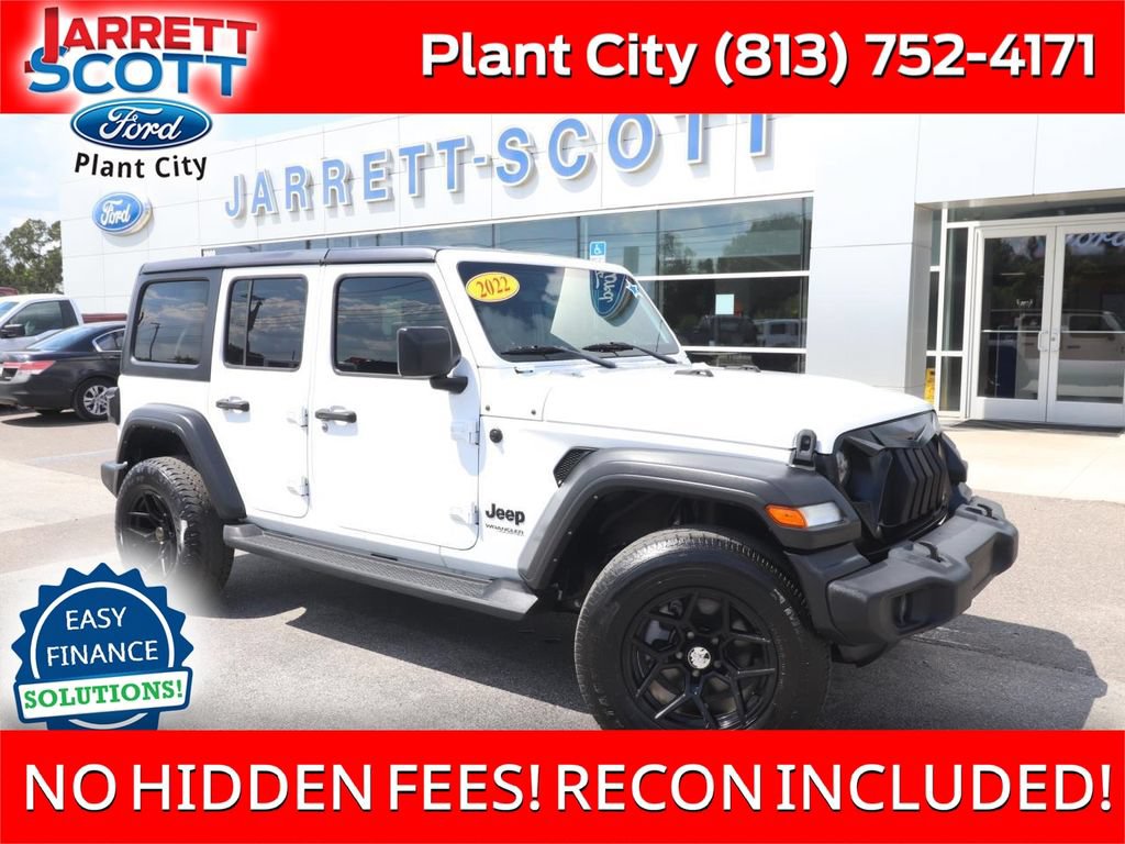 Used 2022 Jeep Wrangler Unlimited Sport