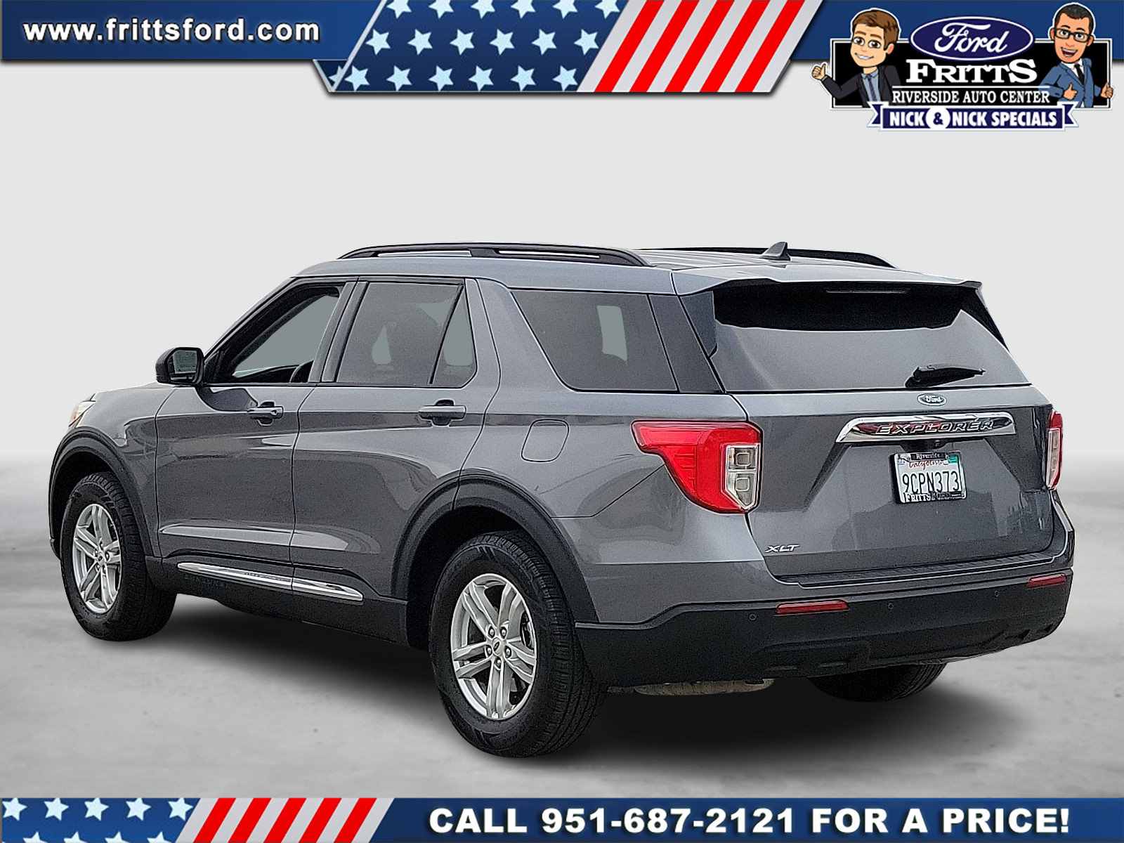 Certified 2022 Ford Explorer XLT RWD image 3