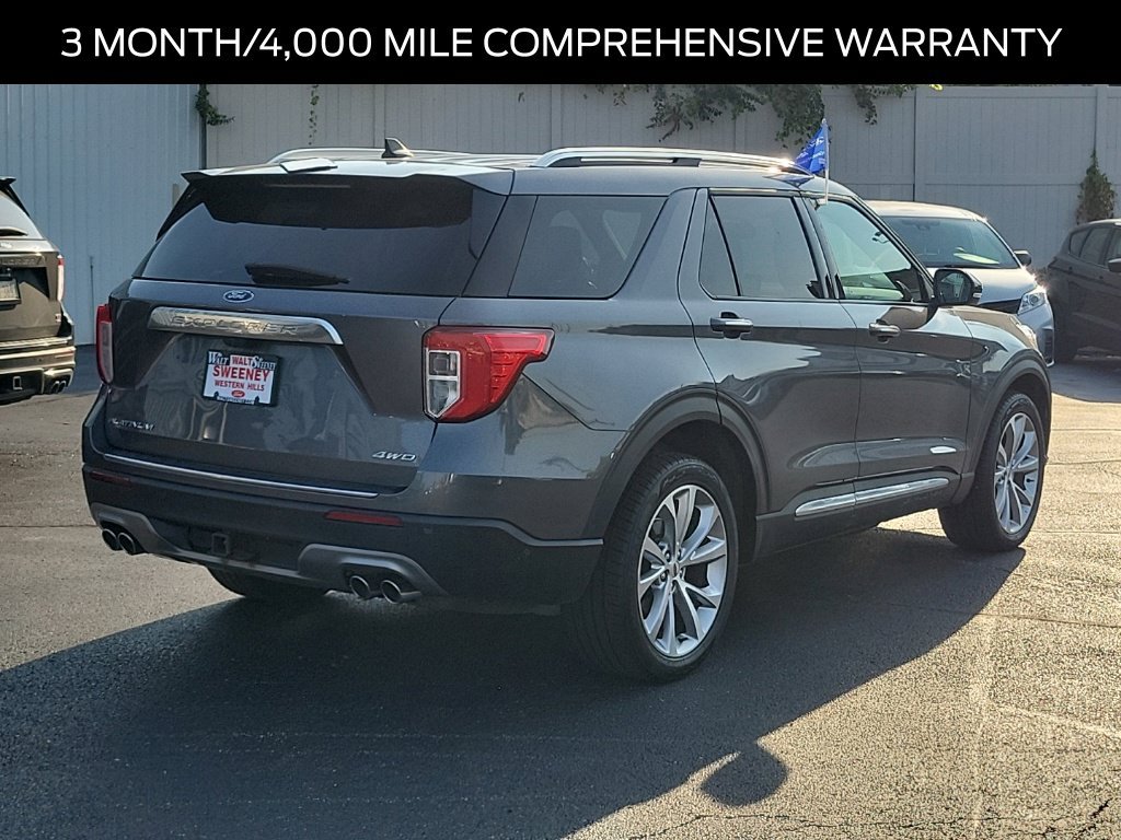 Certified 2021 Ford Explorer Platinum w/ Equipment Group 601A AWD/4WD image 4
