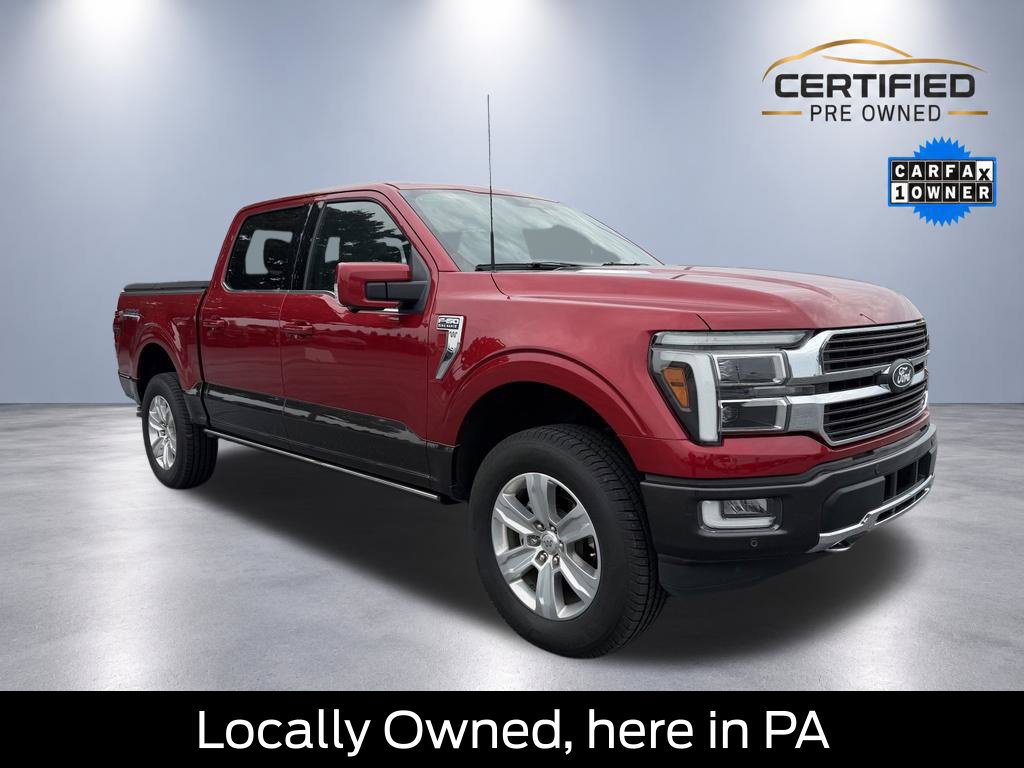 Certified 2024 Ford F150 King Ranch w/ FX4 Off-Road Package