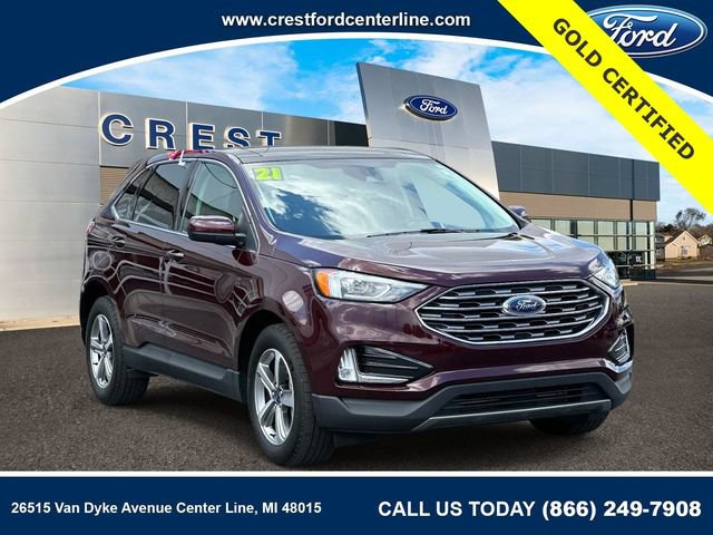 Certified 2021 Ford Edge SEL w/ Convenience Package AWD/4WD image 1