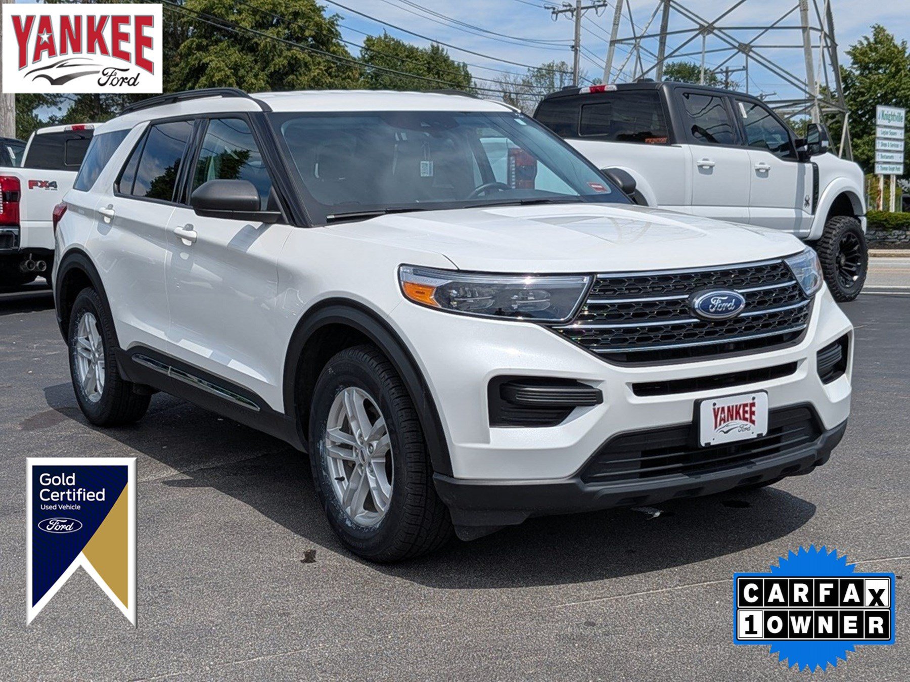 Certified 2024 Ford Explorer XLT w/ Class IV Trailer Tow Package AWD/4WD image 1