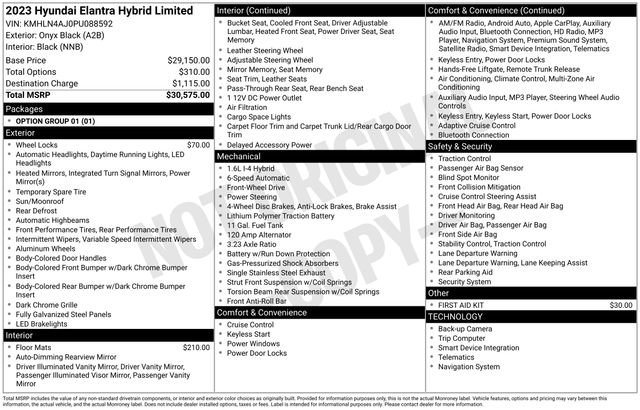 Used 2023 Hyundai Elantra Limited image 37