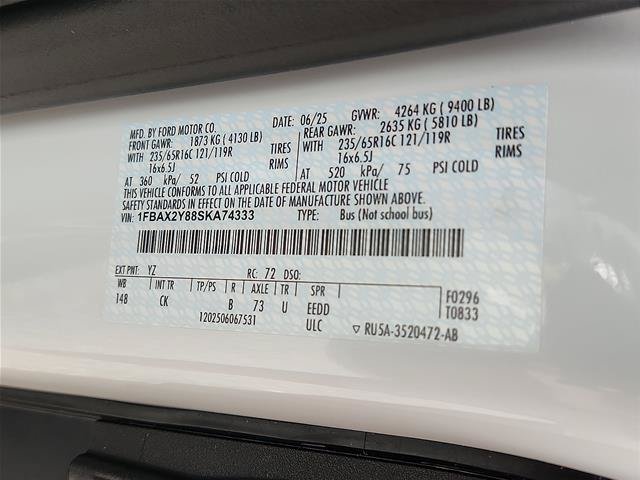 Certified 2025 Ford Transit 350 XLT RWD image 24