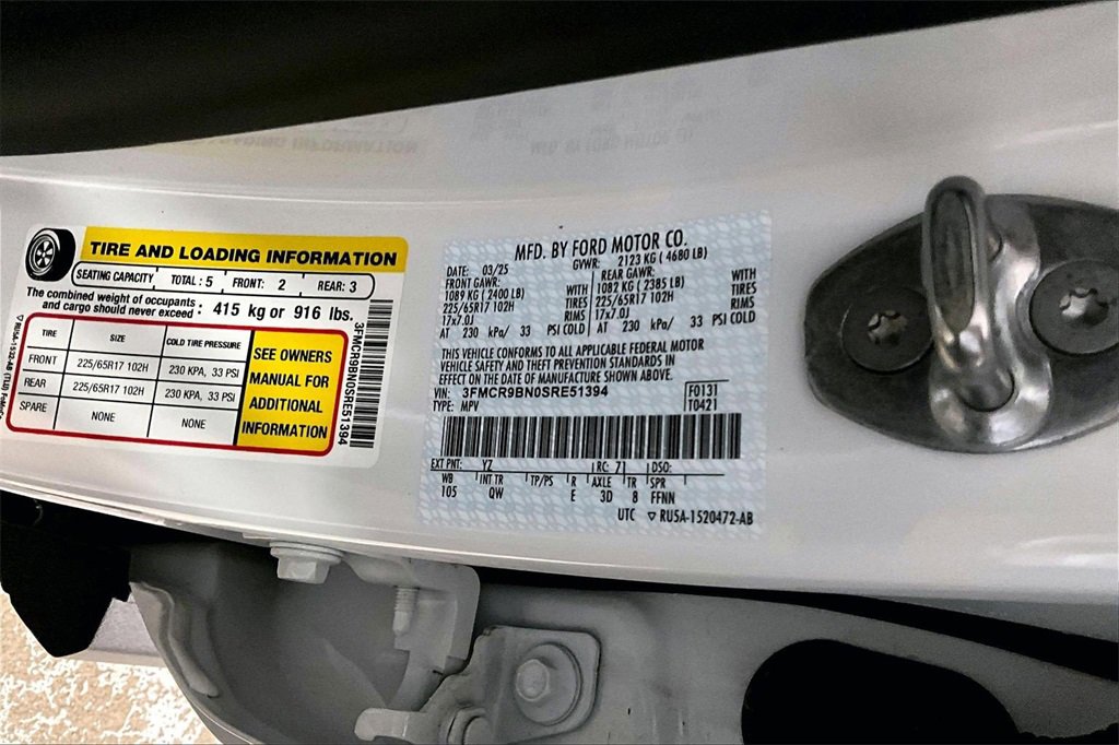 Certified 2025 Ford Bronco Sport Big Bend w/ Convenience Package image 32