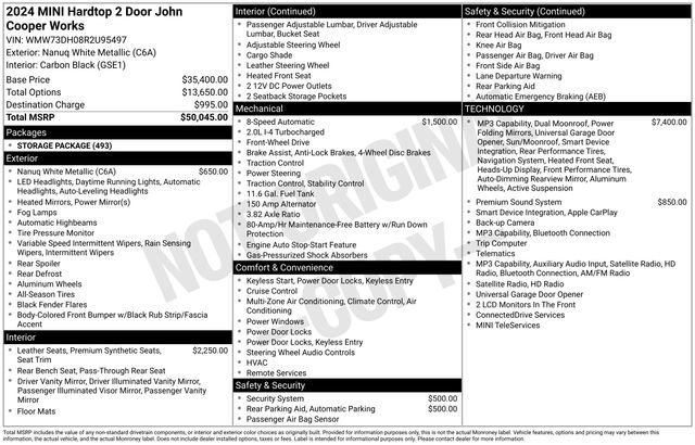 Used 2024 MINI Cooper John Cooper Works image 38