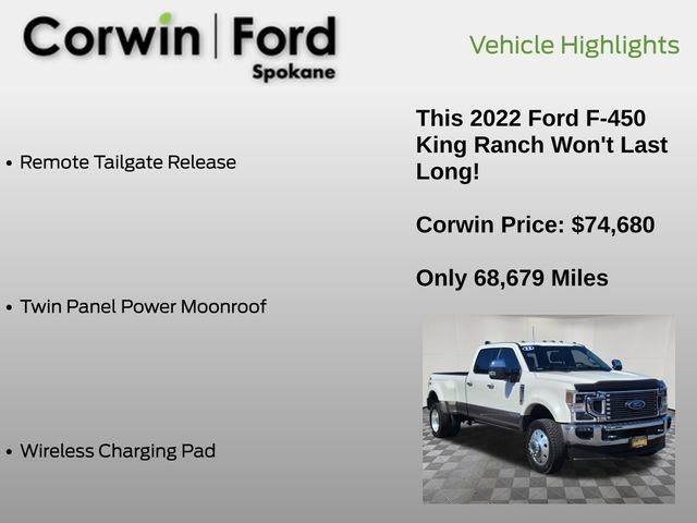 Certified 2022 Ford F450 King Ranch w/ King Ranch Ultimate Package image 16