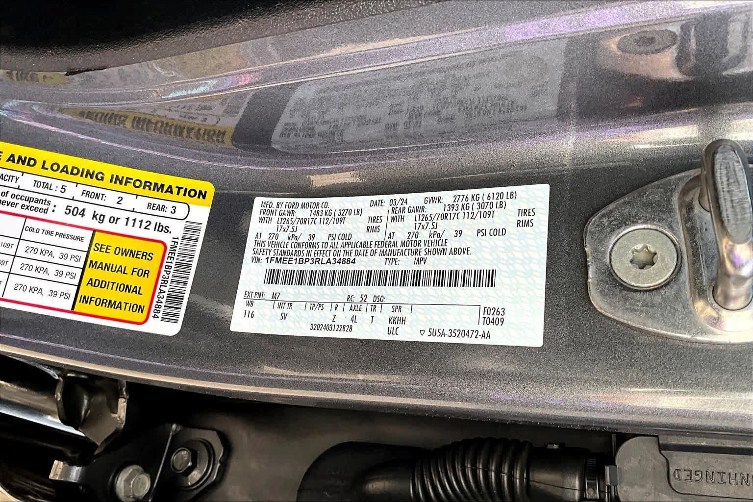 Certified 2024 Ford Bronco Black Diamond AWD/4WD image 34