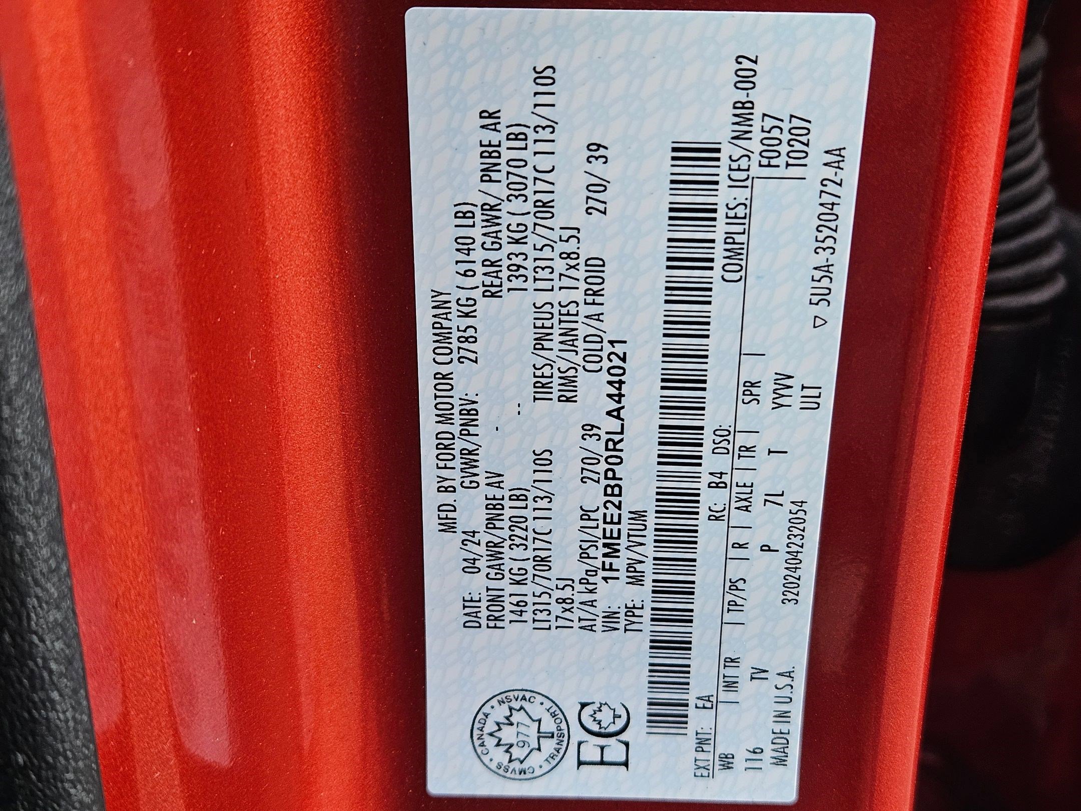 Certified 2024 Ford Bronco Wildtrak AWD/4WD image 39