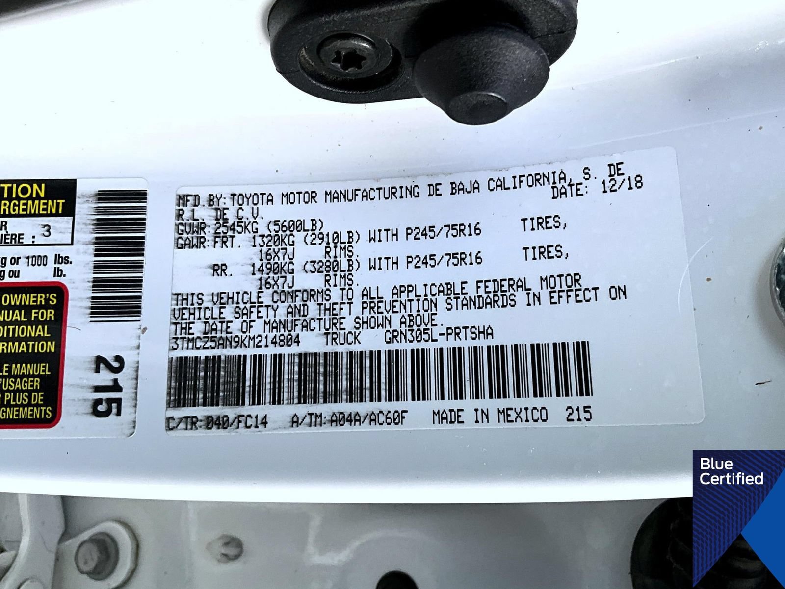 Used 2019 Toyota Tacoma SR5 AWD/4WD image 28