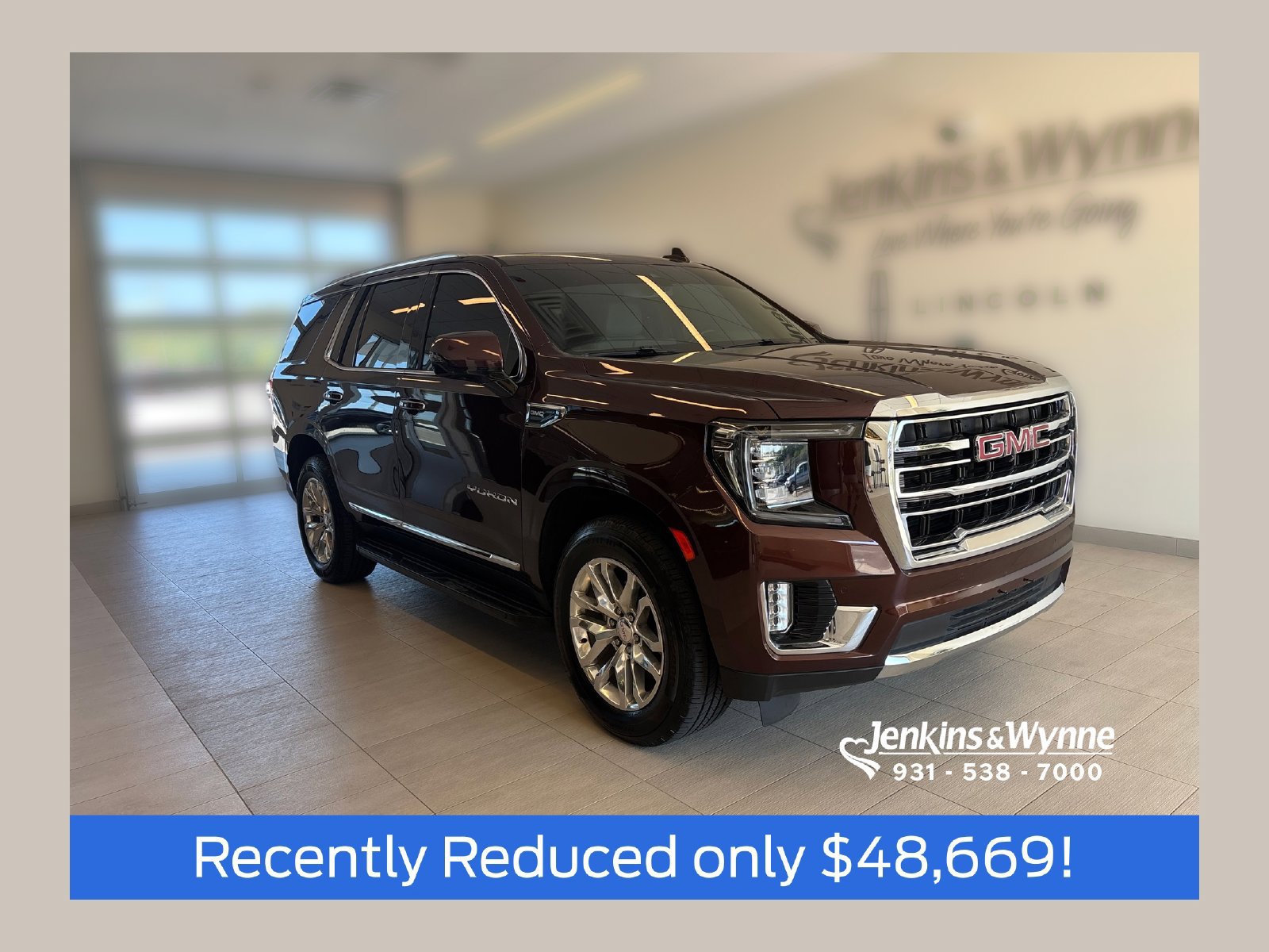 Used 2022 GMC Yukon SLT w/ SLT Premium Package