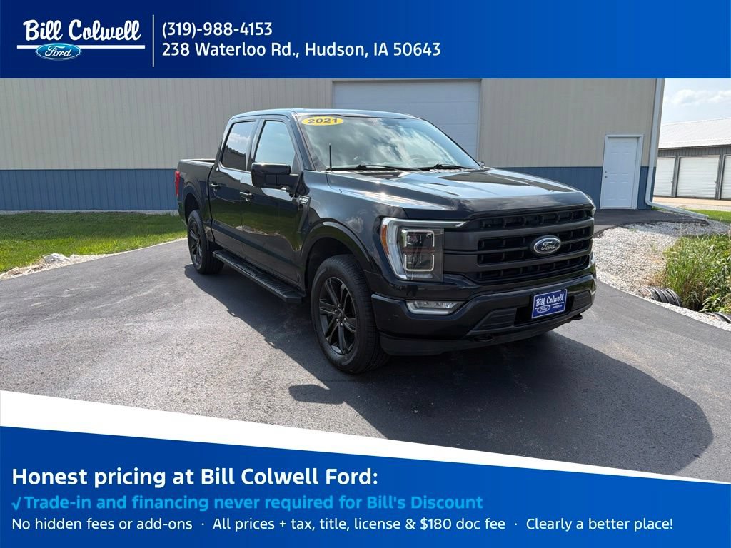Certified 2021 Ford F150 Lariat w/ Equipment Group 502A High AWD/4WD image 1