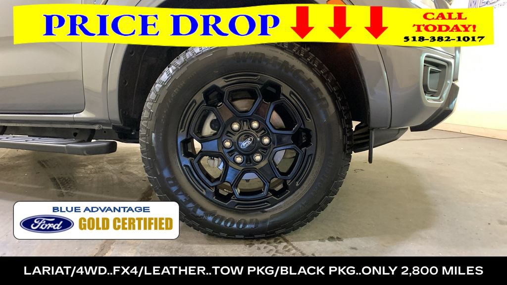 Certified 2025 Ford Ranger Lariat w/ FX4 Off-Road Package AWD/4WD image 9