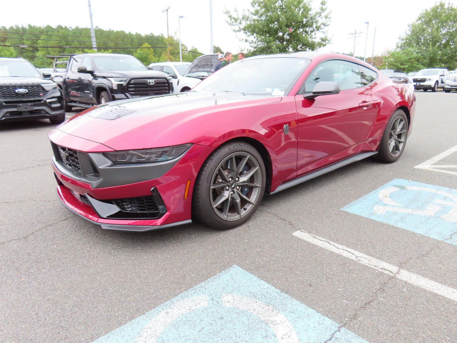 Certified 2025 Ford Mustang Dark Horse RWD image 3