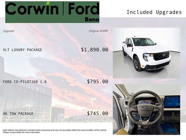 Certified 2025 Ford Maverick XLT w/ XLT Luxury Package image 10