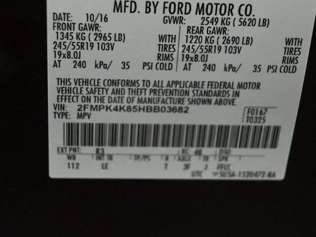 Certified 2017 Ford Edge Titanium w/ Technology Package image 35