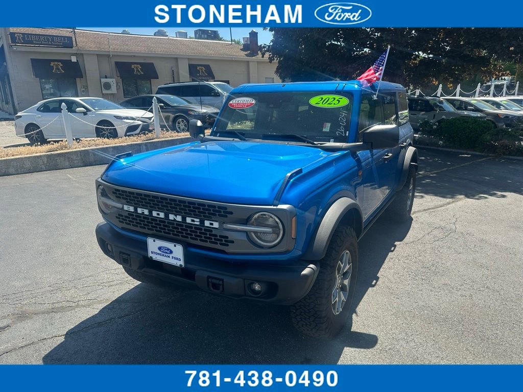 Certified 2025 Ford Bronco Badlands